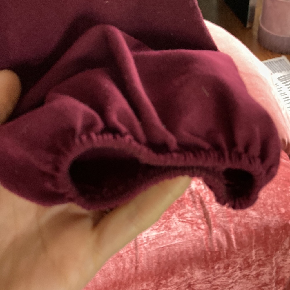 Maroon blouse - Picture 3 of 3